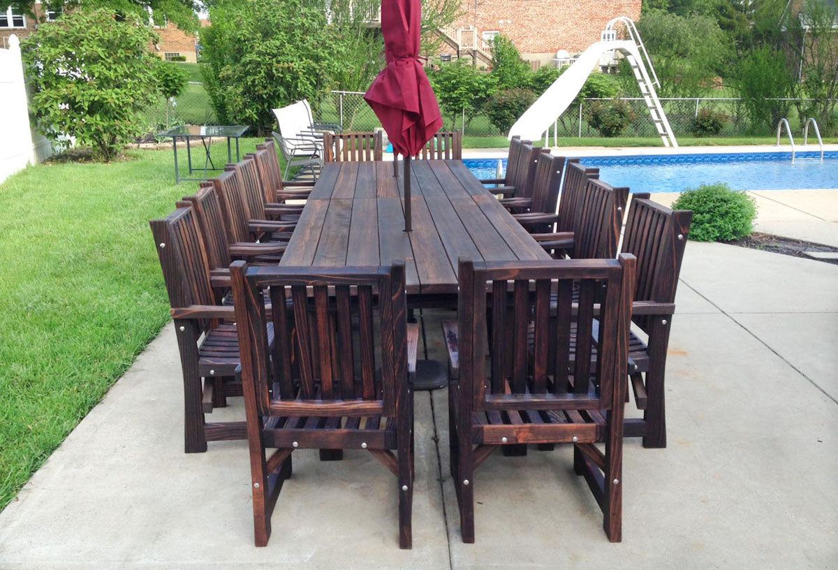 Forever Redwood - San Francisco Redwood Patio Table