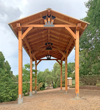 Forever Redwood - Thick Timber Toledo Wood Pavilions