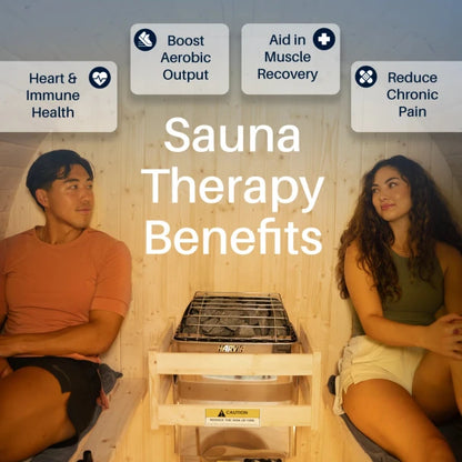 ALEKO - Anémona White Finland Pine Barrel Sauna - 3-4 Person