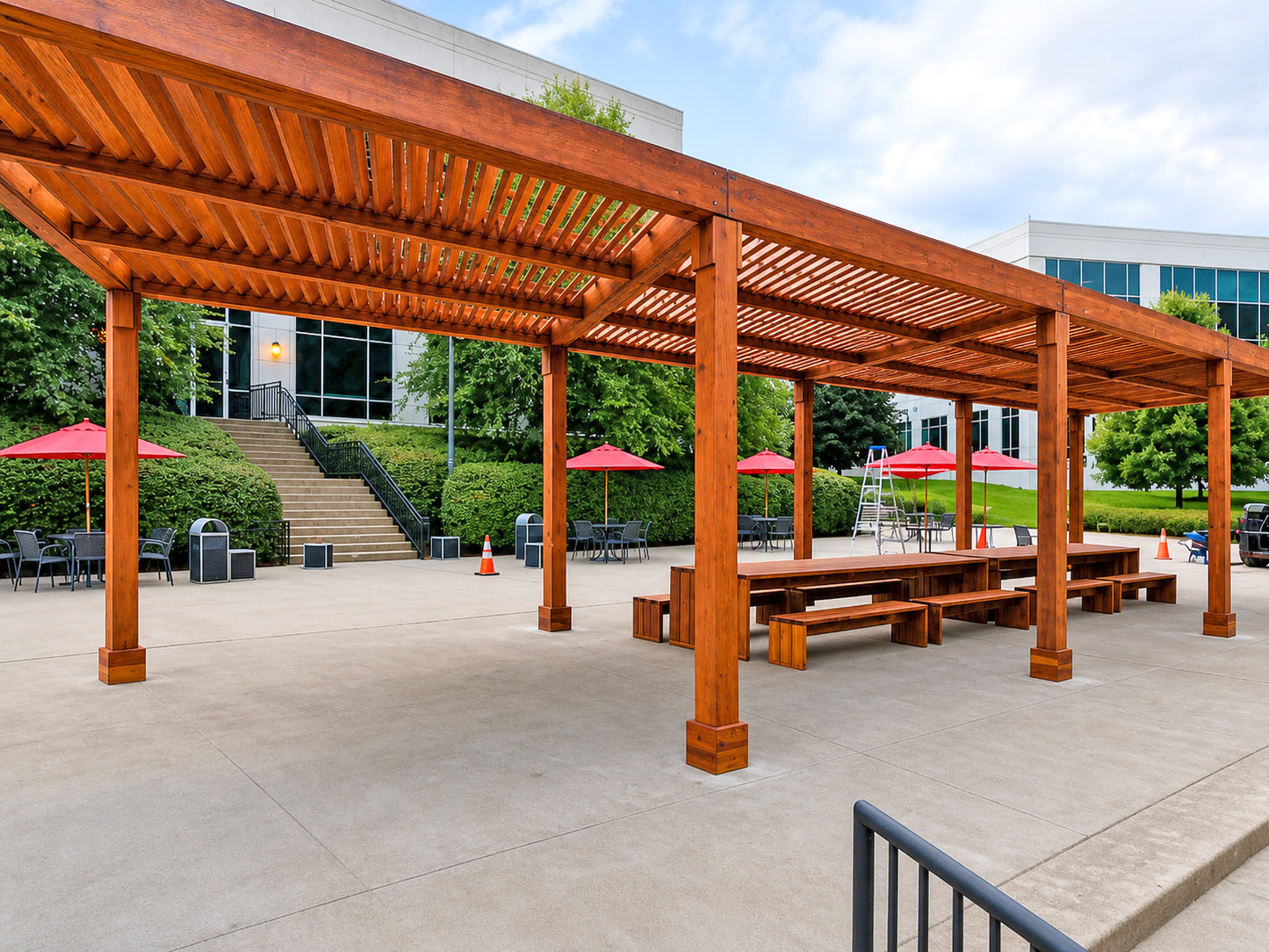 Forever Redwood - Silverado Modern Pergola