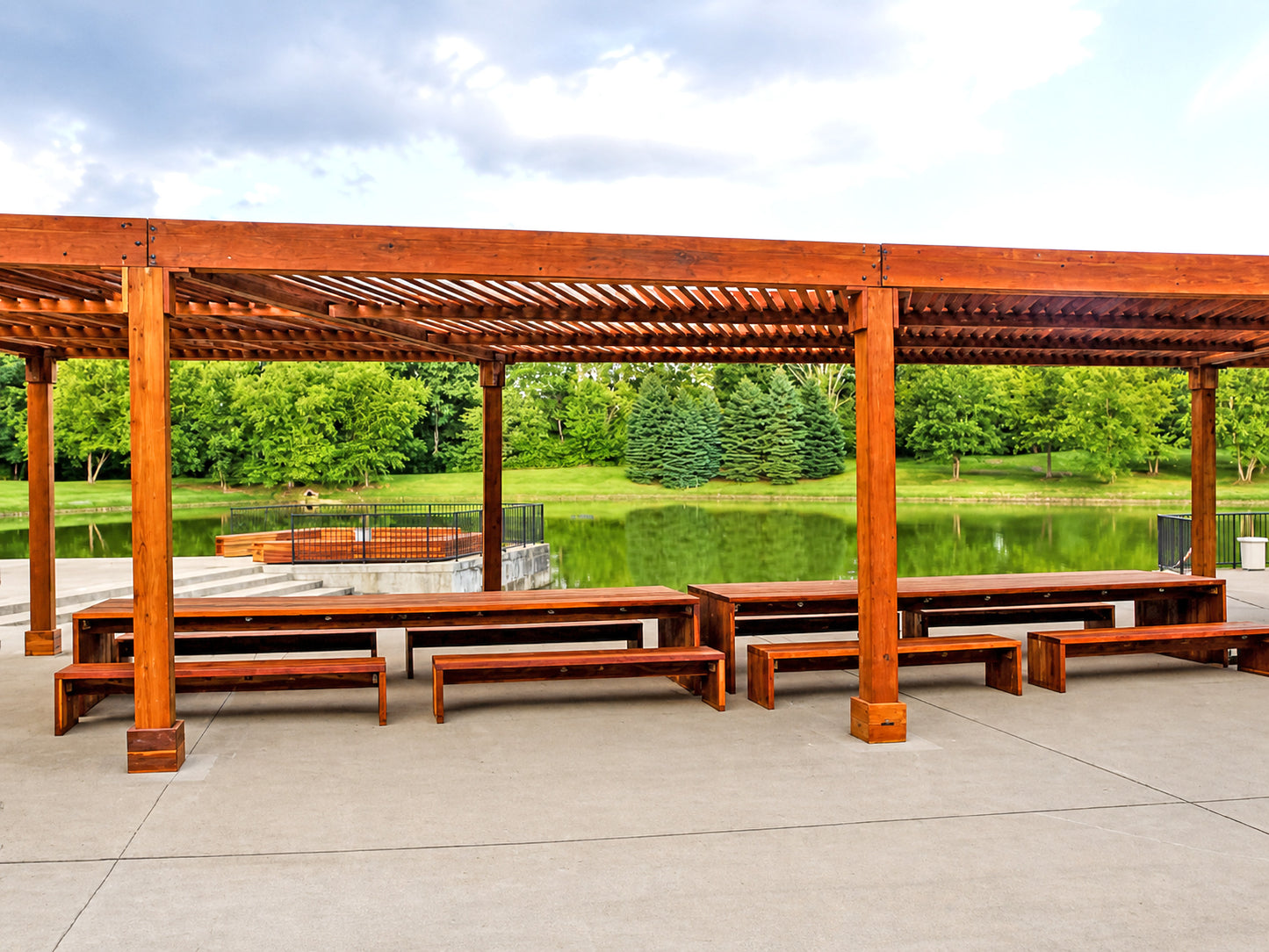 Forever Redwood - Silverado Modern Pergola