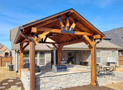 Forever Redwood - Thick Timber Toledo Wood Pavilions
