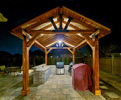Forever Redwood - Thick Timber Toledo Wood Pavilions