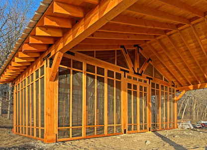 Forever Redwood - Thick Timber Toledo Wood Pavilions