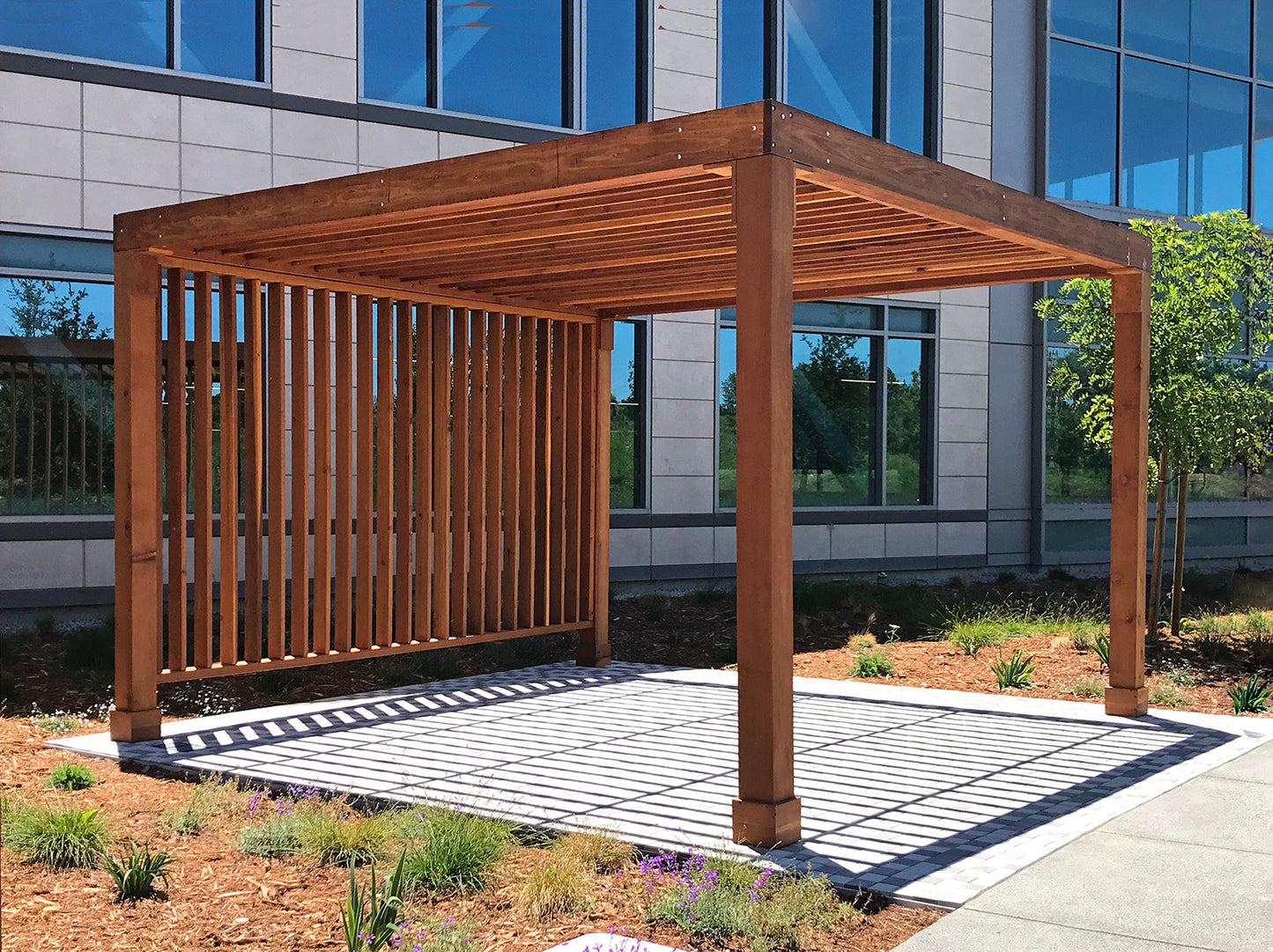 Forever Redwood - Silverado Modern Pergola