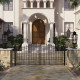 ALEKO - Steel Dual Swing Driveway Gate - LONDON Style - 12 x 6 Feet