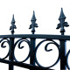 ALEKO - Steel Dual Swing Driveway Gate - LONDON Style - 12 x 6 Feet