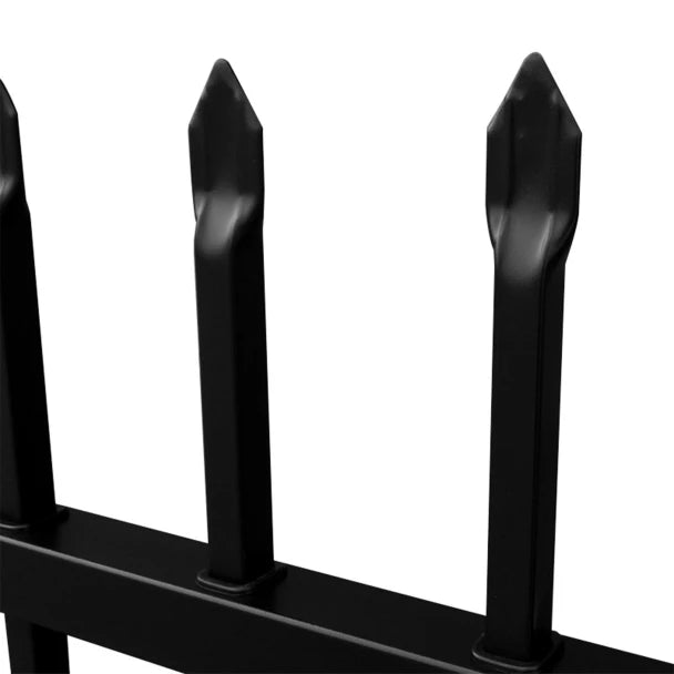 ALEKO - Commercial Grade Steel Fence Kit – Brussels Style – 8 Panels (8x6 ft.)