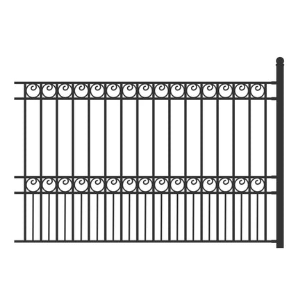 ALEKO - Steel Fence - PARIS Style - 8 x 5 Ft