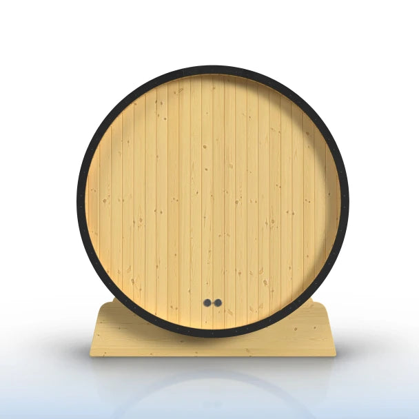 ALEKO - Celasia White Finland Pine Barrel Sauna - 3-4 Person