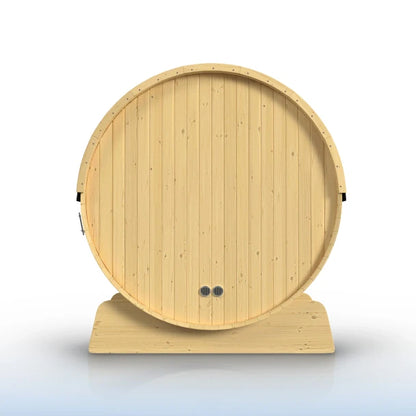 ALEKO - Anémona White Finland Pine Barrel Sauna - 3-4 Person