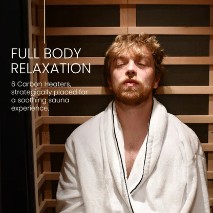 ALEKO - Oasis Hemlock Infrared Sauna - 1 Person