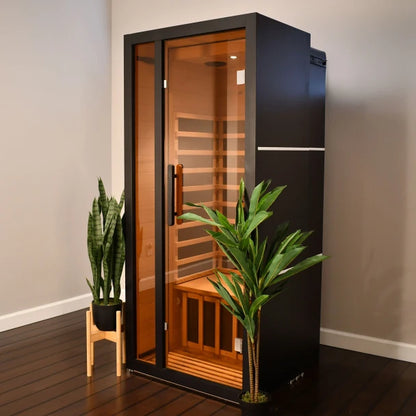 ALEKO - Oasis Hemlock Infrared Sauna - 1 Person