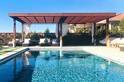 Forever Redwood - Silverado Modern Pergola