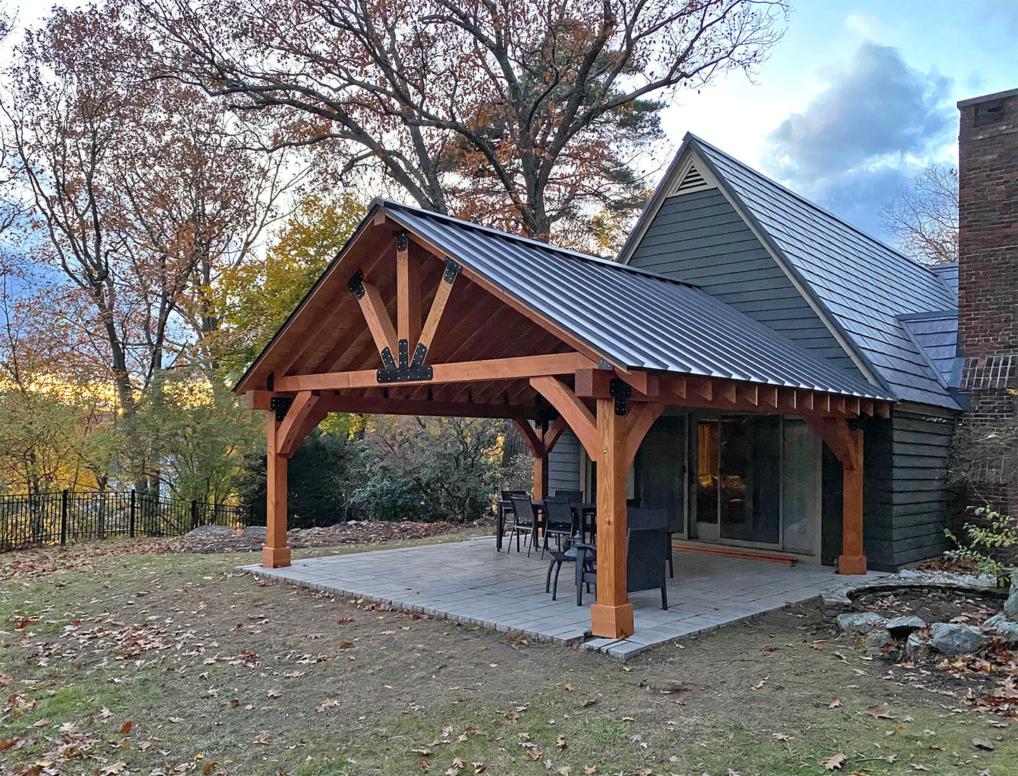 Forever Redwood - Thick Timber Toledo Wood Pavilions