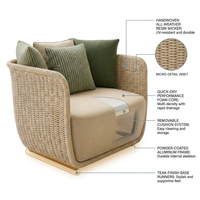 VerdeLoom Riviera Woven Lounge Set — How It Works