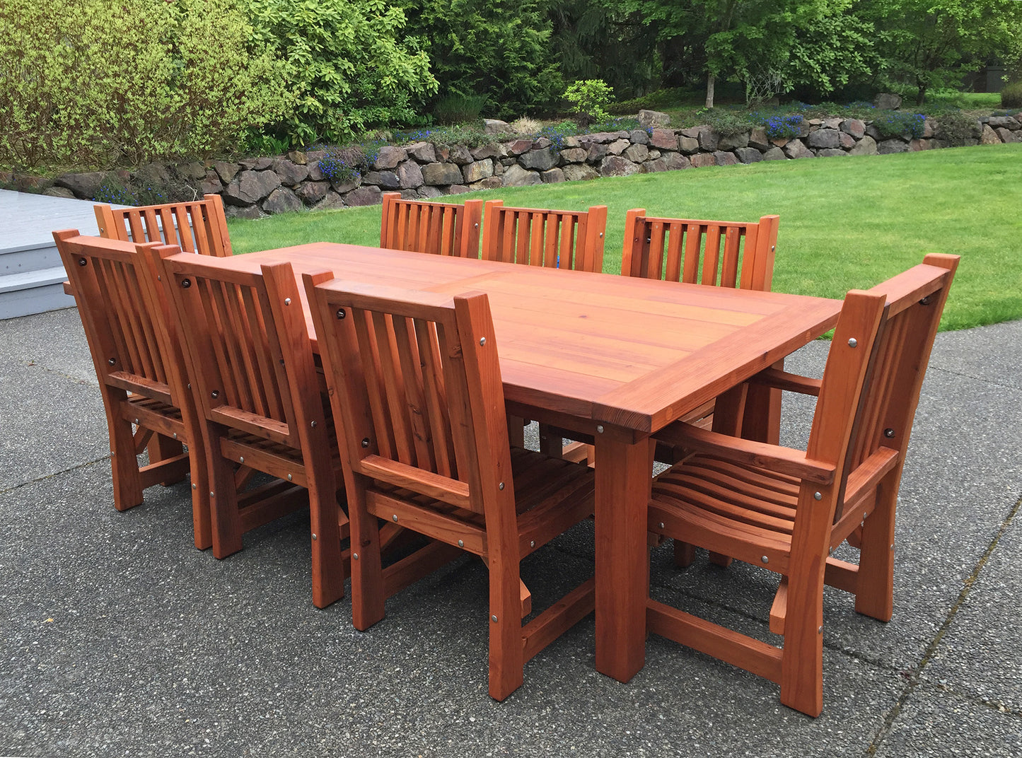 Forever Redwood - San Francisco Redwood Patio Table